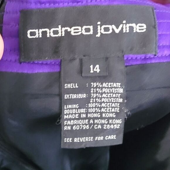 Andrea Jovine Y2K Black Dress - Picture 3 of 4